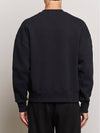 Alexandre Mattiussi Embroidered Logo Sweatshirt Black - AMI - BALAAN 3