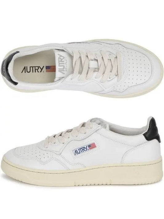 Medalist Black Tab Low Top Sneakers White - AUTRY - BALAAN 2