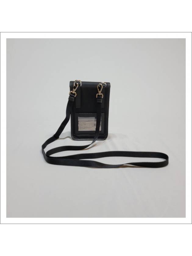 Re-Nylon Saffiano Leather Mini Bag Black - PRADA - BALAAN 9