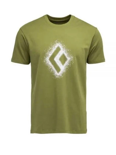 BLACK DIAMOND 24 Chalk Up 2 0 Tee MENS Camp Green OAMAP752407 - BLACKBROWN - BALAAN 1