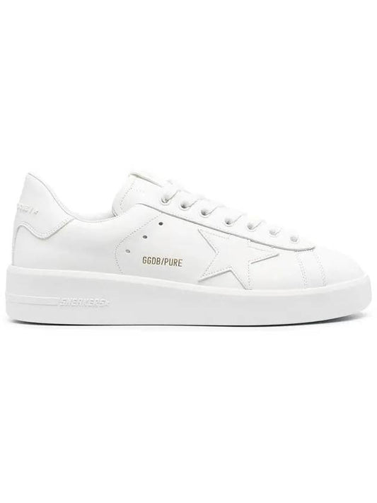 Purestar White Tab Sneakers White - GOLDEN GOOSE - BALAAN 2