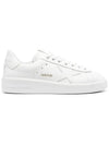 Purestar White Tab Sneakers White - GOLDEN GOOSE - BALAAN 3