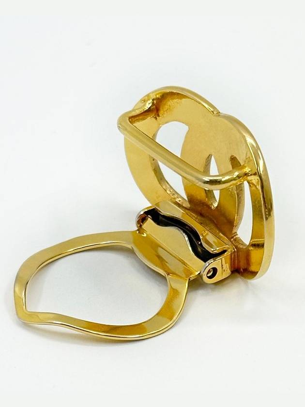 Gold macadam scarf ring 4VCEA20804 - CELINE - BALAAN 5