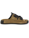 Shadow Project Tape Suede Sandals Brown - STONE ISLAND - BALAAN 6