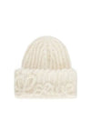 Mohair Blend Beanie Ivory - LOEWE - BALAAN 2