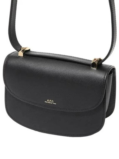 Geneve Mini Saffiano Cross Bag Black - A.P.C. - BALAAN 2