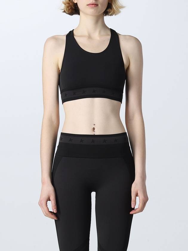 Laceback Bra Top Black - GOLDEN GOOSE - BALAAN 2