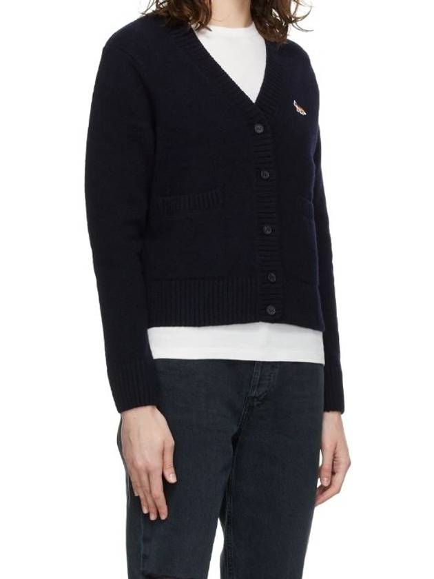 Baby Fox Patch Boxy Cardigan Black - MAISON KITSUNE - BALAAN 10