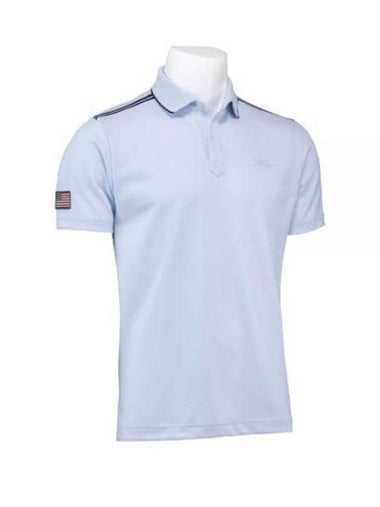 Short Sleeve T Shirt TLPMS117JSKY Sky - TITLEIST - BALAAN 1