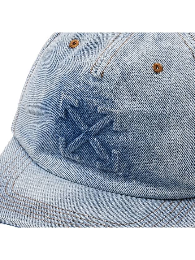 Arrow Colored Base Ball Cap Blue - OFF WHITE - BALAAN 7