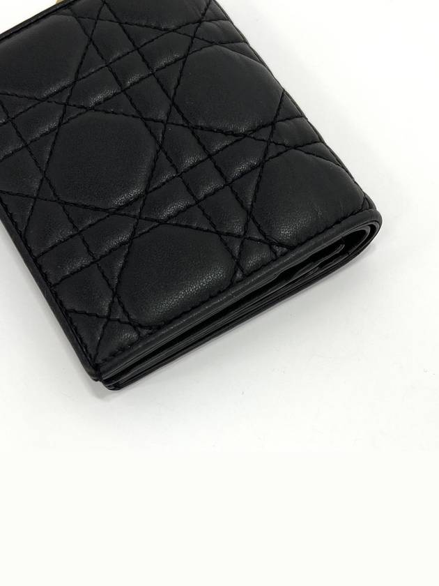 Cannage Women s Bicycle Wallet Black - DIOR - BALAAN 5