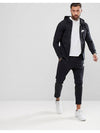 01943325010Advance 15 Knit Hooded JacketBlack - NIKE - BALAAN 7