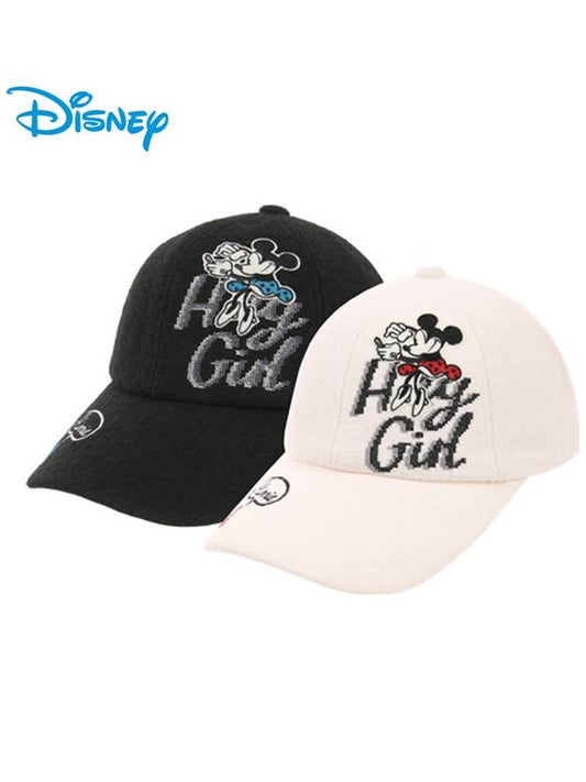 Women s Mini Wool Cap Hat DJ3LAC002 - DISNEY GOLF - BALAAN 1