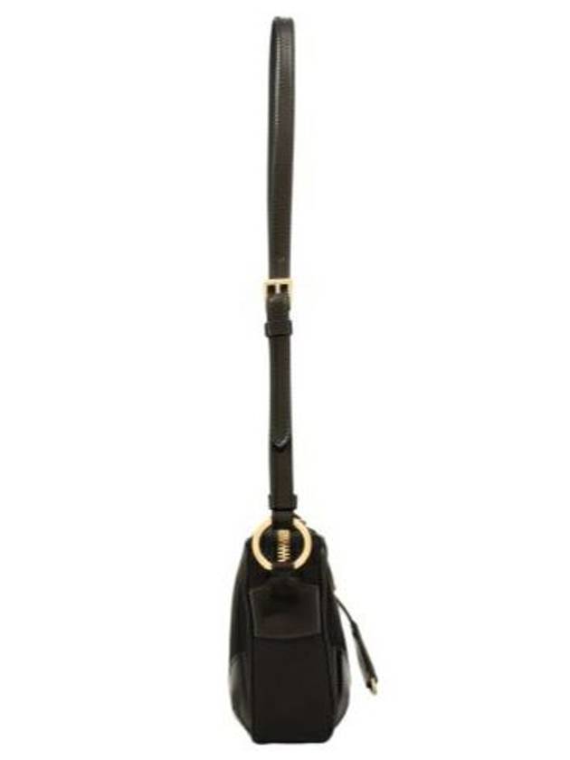 1BC225 R789 F0002 Re nylon Brushed Leather Small Shoulder Bag - PRADA - BALAAN 5