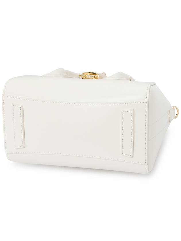 Antigona Lock Mini Cross Bag White - GIVENCHY - BALAAN 6