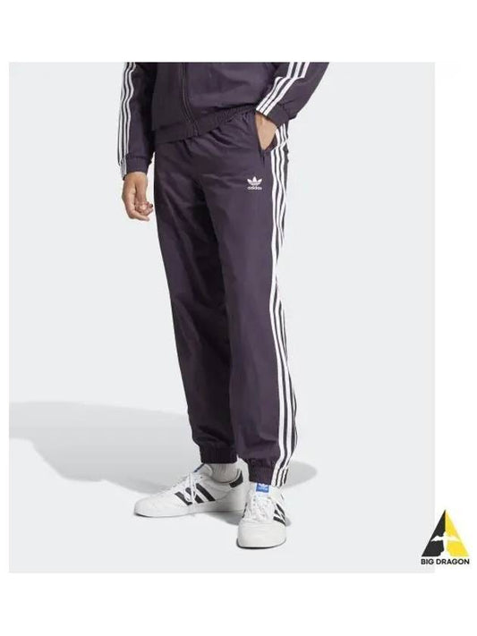 adidas Woven Firebird Track Pants Deep Purple IZ2412 - ADIDAS - BALAAN 1