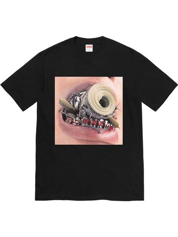 Braces Tee Black Supreme - SUPREME - BALAAN 1