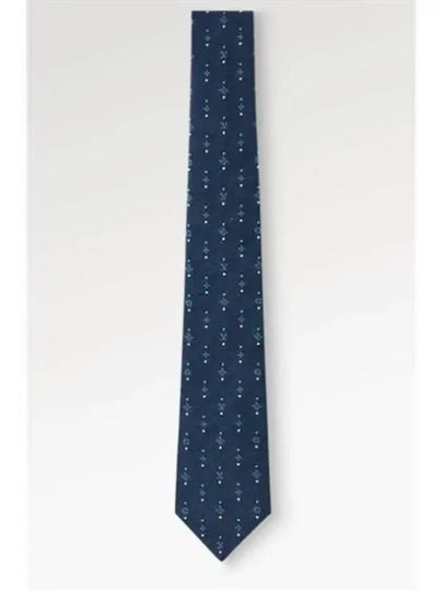 Men's Dot On Eclipse Tie Navy - LOUIS VUITTON - BALAAN 2