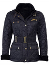 Modern International Belted Padding Black - BARBOUR - BALAAN 1