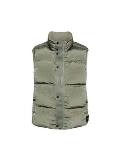 High Neck Padded Vest Green - STONE ISLAND - BALAAN 2