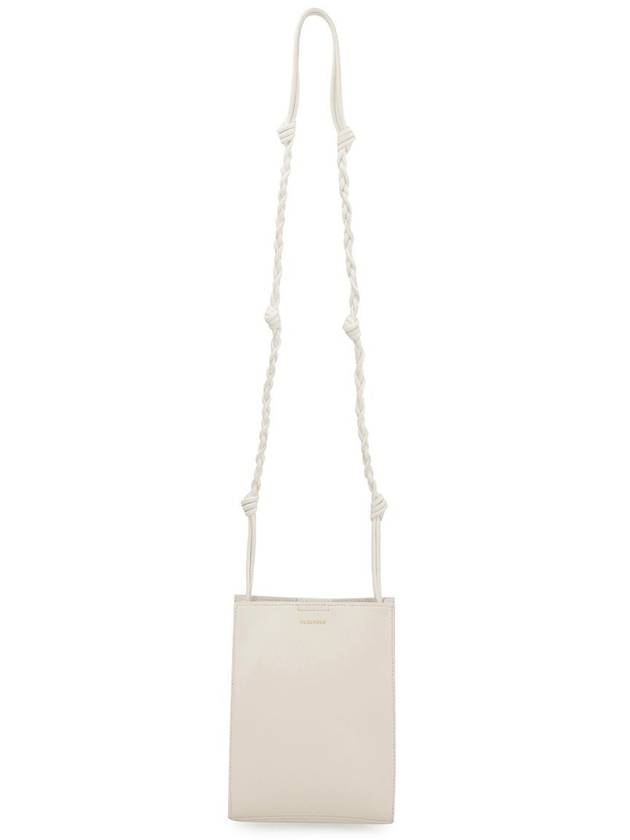 Tangle Smooth Leather Small Cross Bag White - JIL SANDER - BALAAN 6