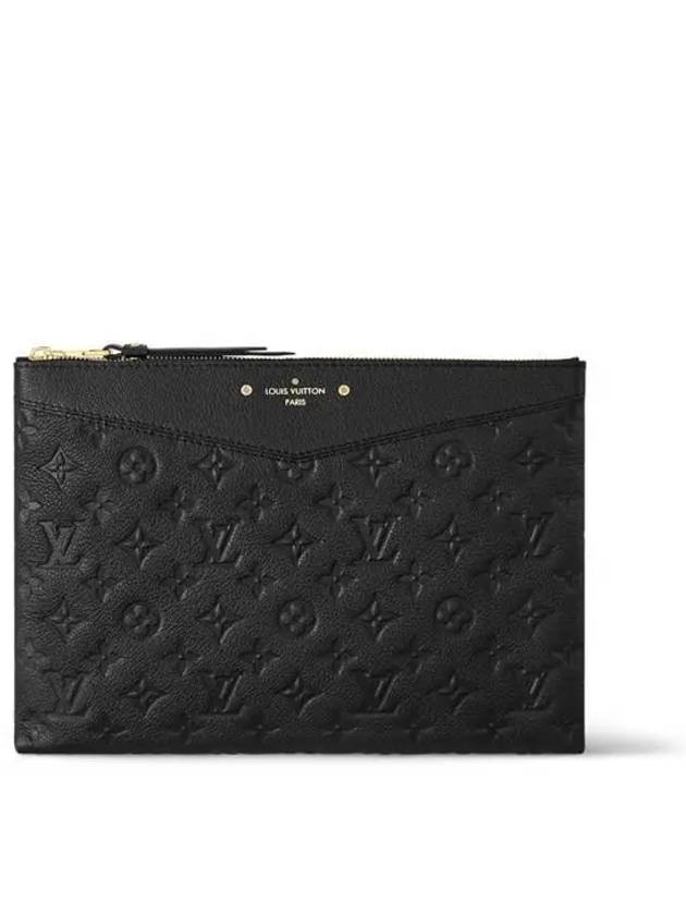 Monogram Daily Empreinte Pouch Bag Black - LOUIS VUITTON - BALAAN 2