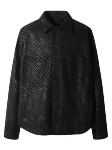 KHAZALE Pattern Shirt Jacket IRJAS24001BKP - IRO - BALAAN 1