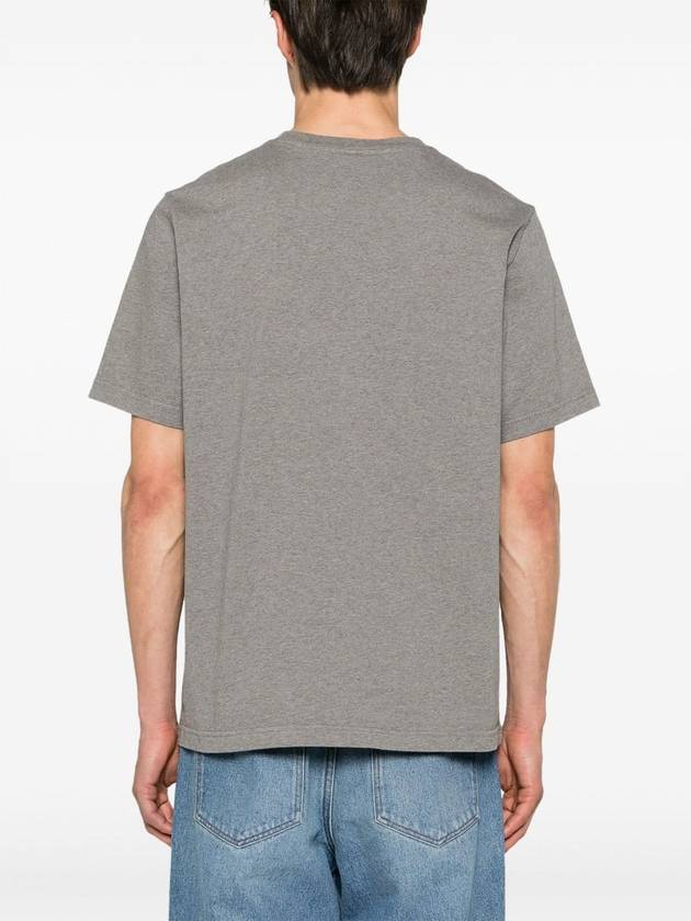 Bold Fox Head Patch Comfort Short Sleeve T-Shirt Grey - MAISON KITSUNE - BALAAN 5