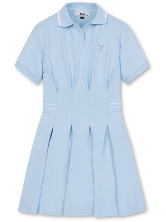 Women WAACKY Jersey SS Polo Dress - WAAC - BALAAN 1