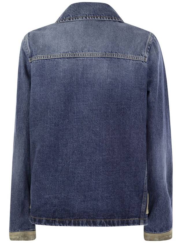 3-hook Denim Jacket - FAY - BALAAN 2