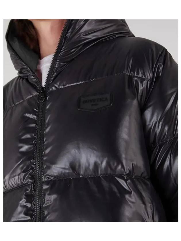 AUVA black hooded down jacket - DUVETICA - BALAAN 4