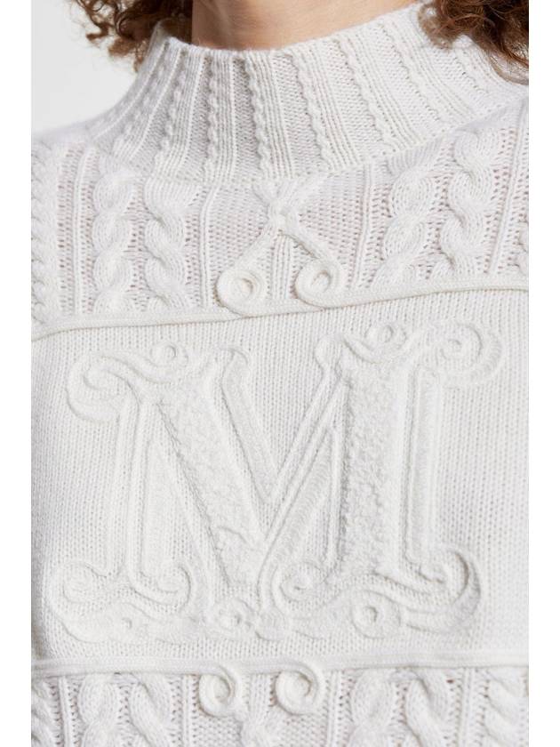 Max Mara Sweater Miranda, Women's, White - MAX MARA - BALAAN 5