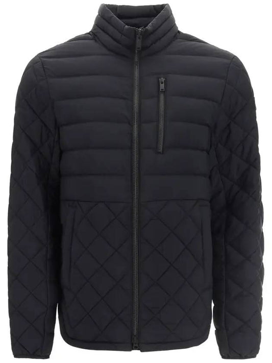 Boyenton Quilted Zip-Up Jacket Black - MOOSE KNUCKLES - BALAAN 1