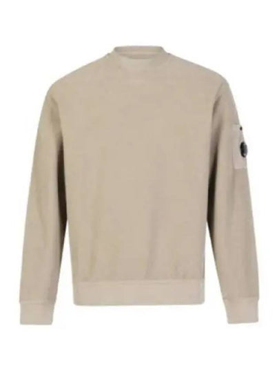 Lens Detail Sweatshirt Beige - CP COMPANY - BALAAN 2