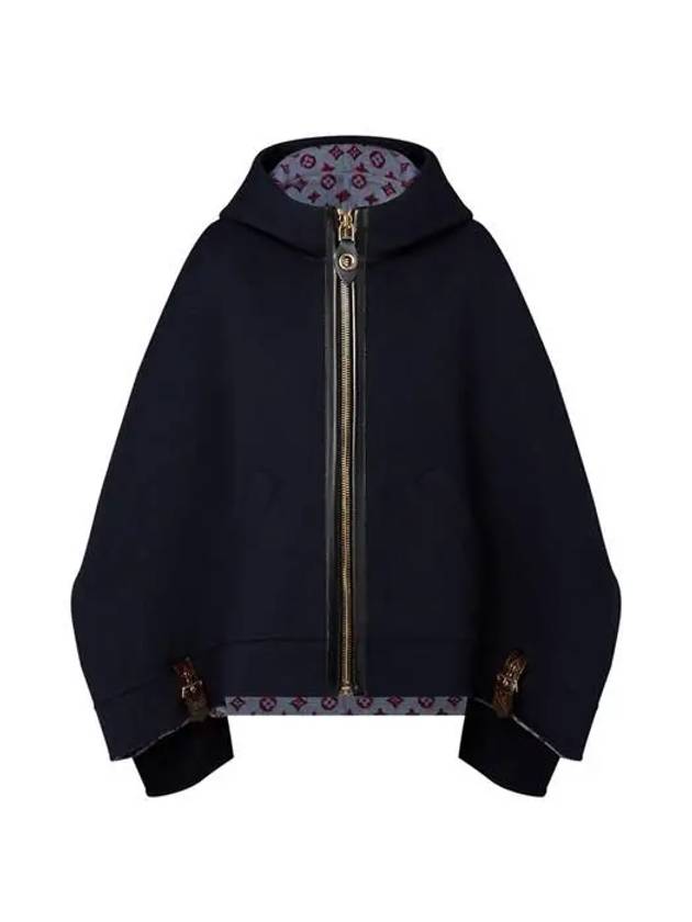 Cape Zip-Up Hoodie Navy - LOUIS VUITTON - BALAAN 2