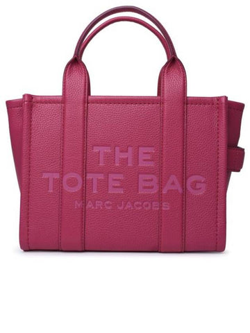 Mini Micro Leather Tote Bag Lipstick Pink - MARC JACOBS - BALAAN 1