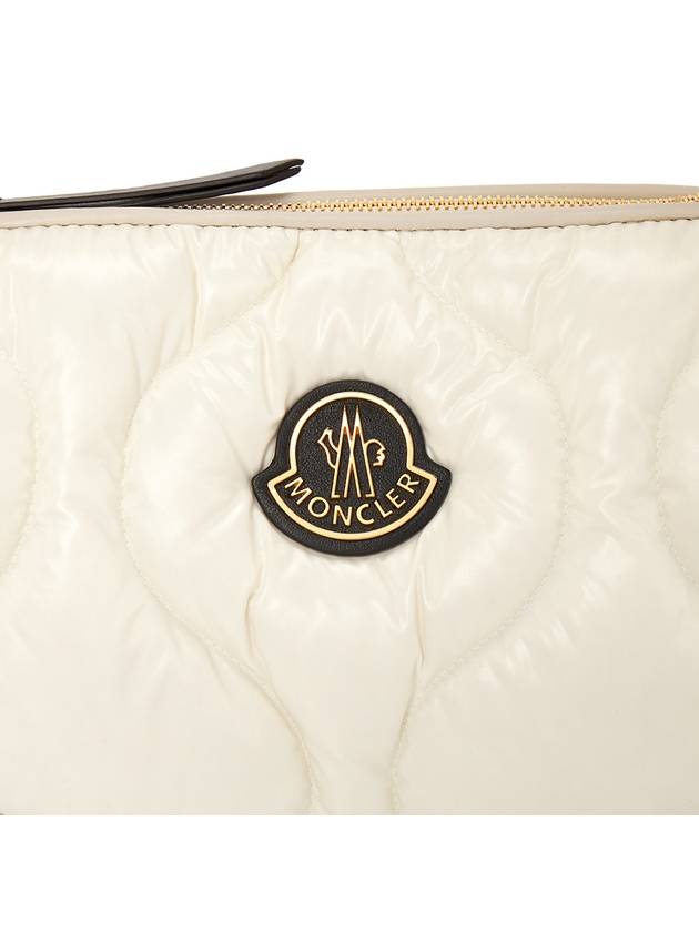 Delilah Hobo Shoulder Bag White - MONCLER - BALAAN 8