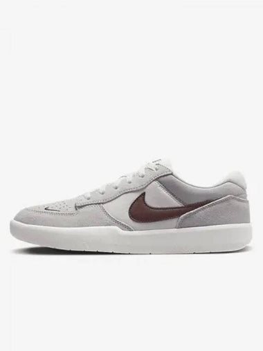 SB Force 58 Skateboarding Shoes Platinum Tint Wolf Gray Summit White Dark Team Red FQ7637 001 752848 - NIKE - BALAAN 1