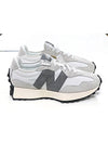 327 Nimbus Cloud Low Top Sneakers White Grey - NEW BALANCE - BALAAN 6