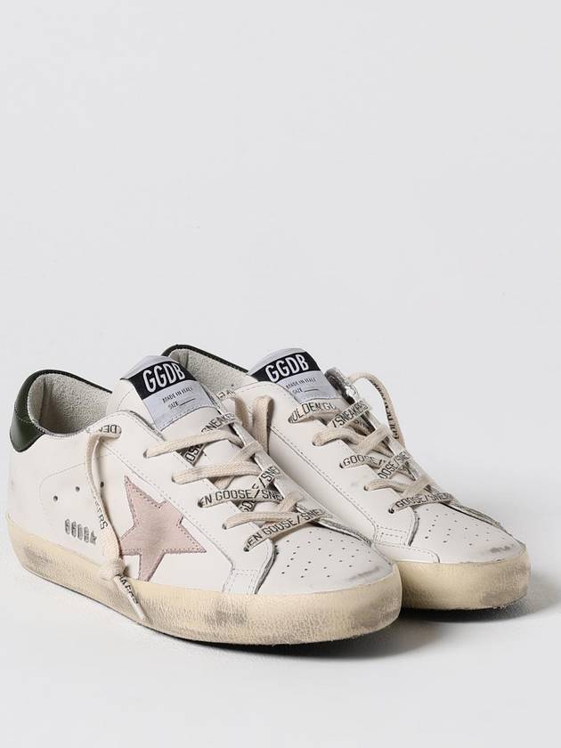 Superstar Dark Green Top Low Top Sneakers White - GOLDEN GOOSE - BALAAN 3