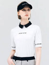 Golf women s collar color matching 5 part t shirt white - HENRY STUART - BALAAN 2