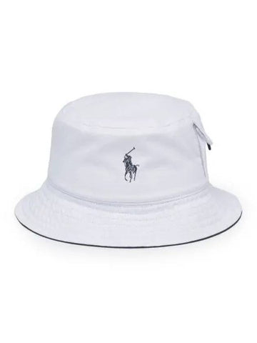 Performance bucket hat white with 30 reward points - POLO RALPH LAUREN - BALAAN 1