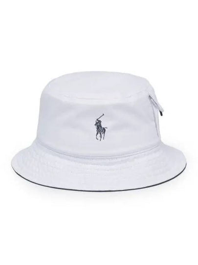 Performance Bucket Hat White - POLO RALPH LAUREN - BALAAN 1