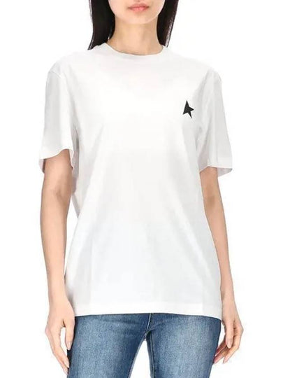 Black Star Collection Short Sleeve T-Shirt White - GOLDEN GOOSE - BALAAN 2