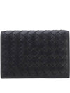 Intrecciato Card Wallet Black - BOTTEGA VENETA - BALAAN 2