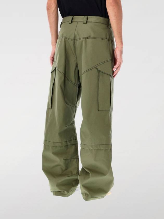 Cargo straight pants army green - OFF WHITE - BALAAN 3