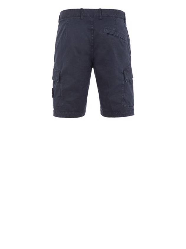 Wappen Patch Bermuda Shorts Navy Blue - STONE ISLAND - BALAAN 4