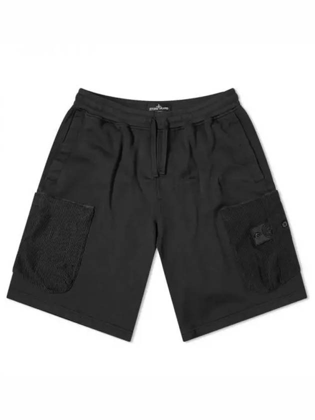 Shadow Project Waffen Patch Training Shorts Black - STONE ISLAND - BALAAN 2