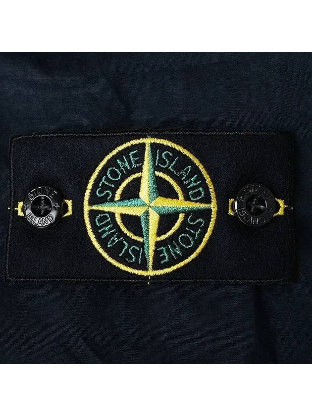 Wappen Old Effect Hooded Jacket Navy - STONE ISLAND - BALAAN 5