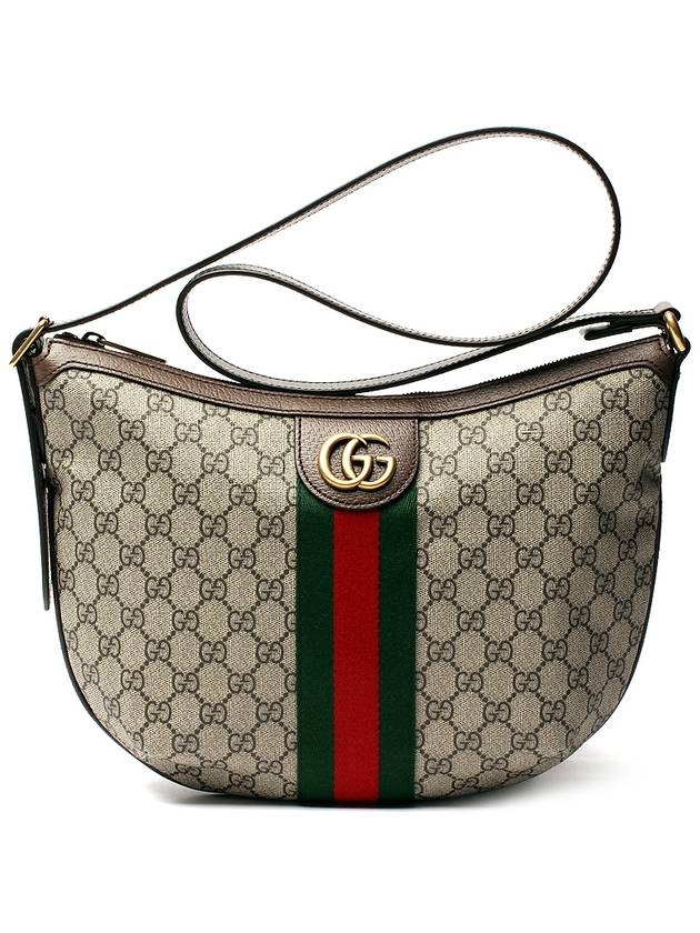 Ophidia GG Small Shoulder Bag Beige Ebony - GUCCI - BALAAN 2